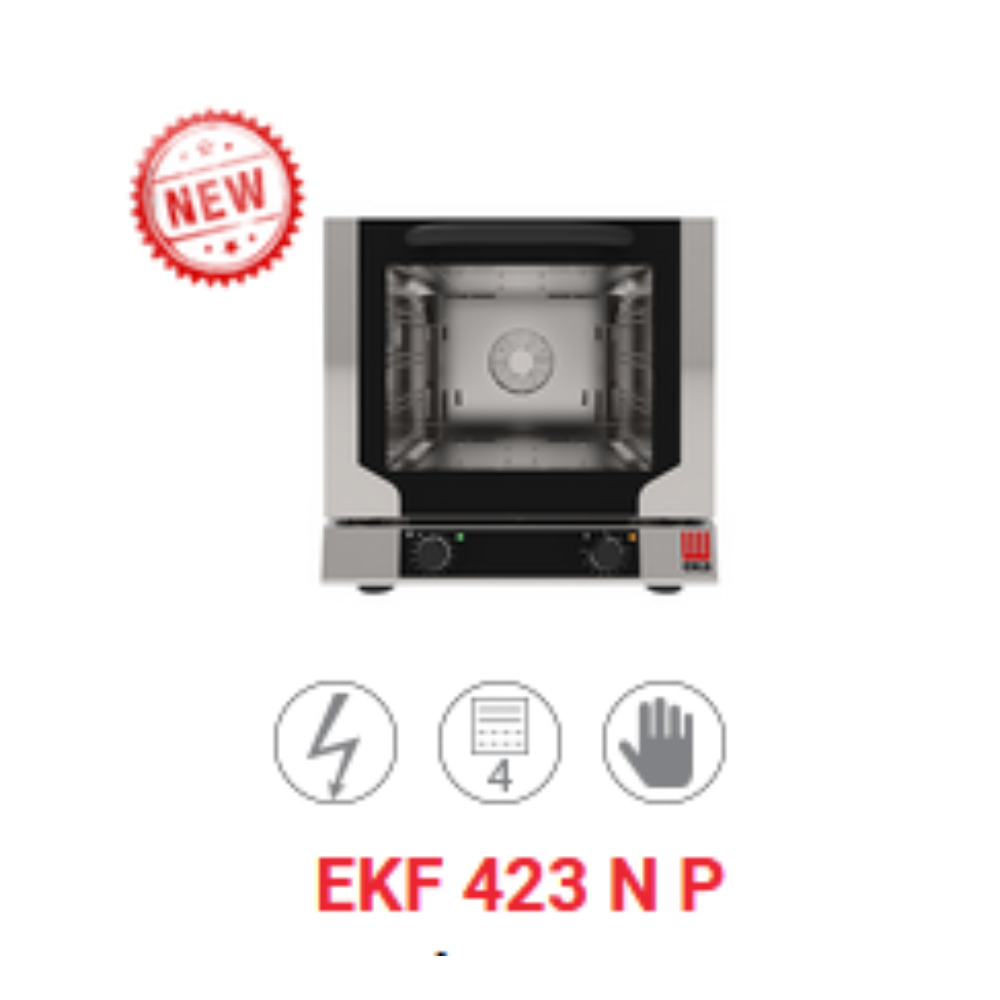 EKA EKF423NP Horno Convección 110V 4 Charolas Sin Obra