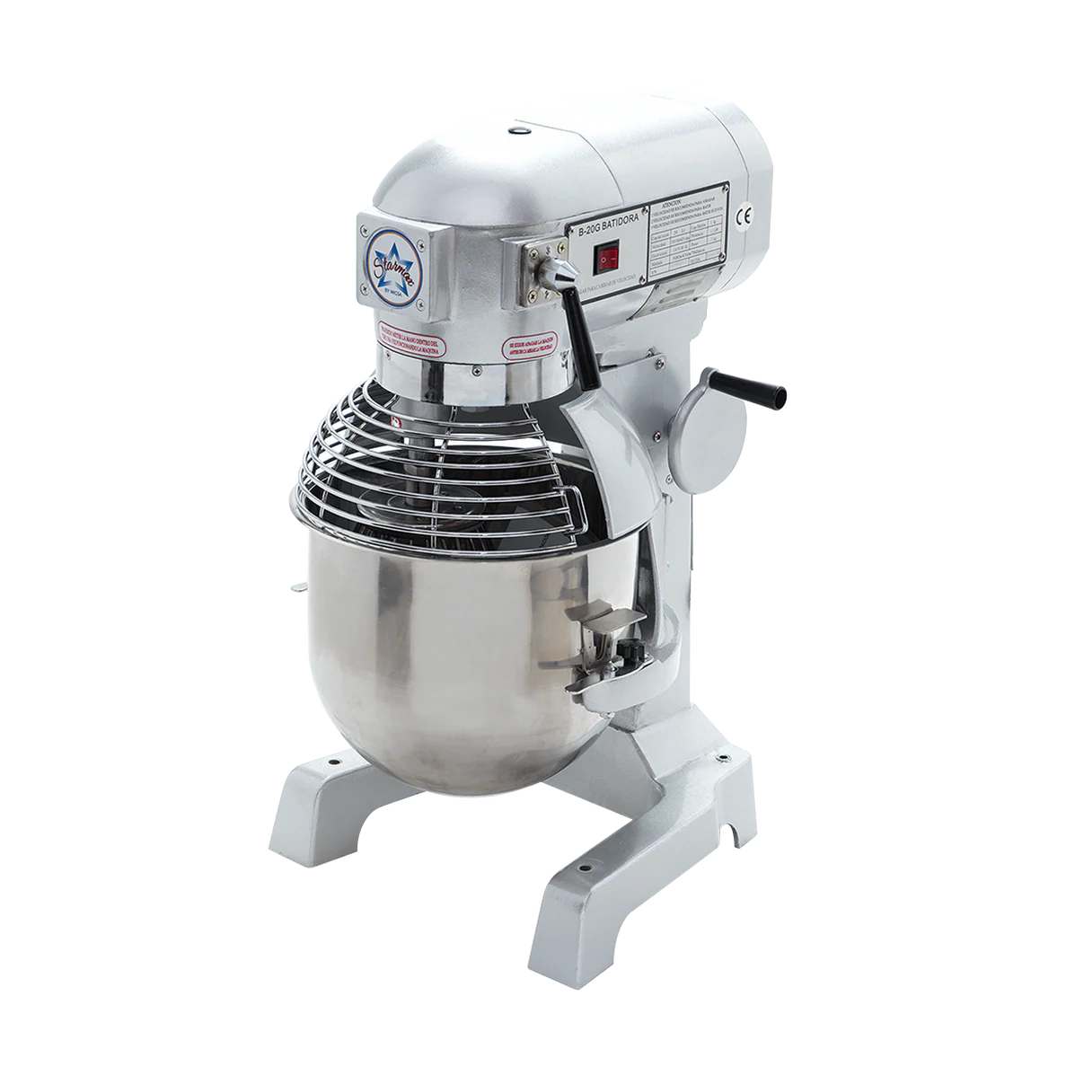Migsa Starmax B-20G Batidora Planetaria 20 Litros Engranes | México