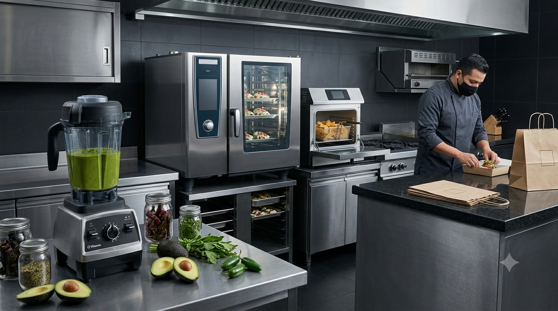 Rational, Quality Fry y Vitamix: Las 3 Marcas Que Definen una Dark Kitchen Premium en México