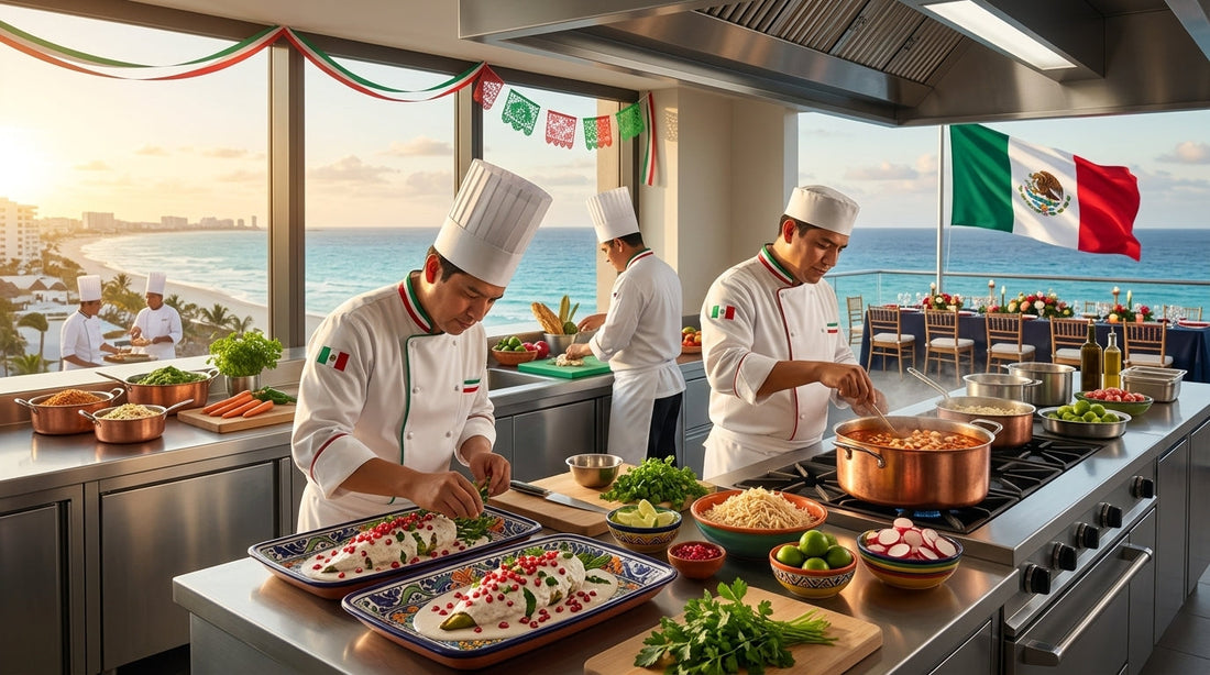 Fiestas Patrias en Cancún: Cómo los Hoteles Preparan sus Cocinas para la Noche del 15