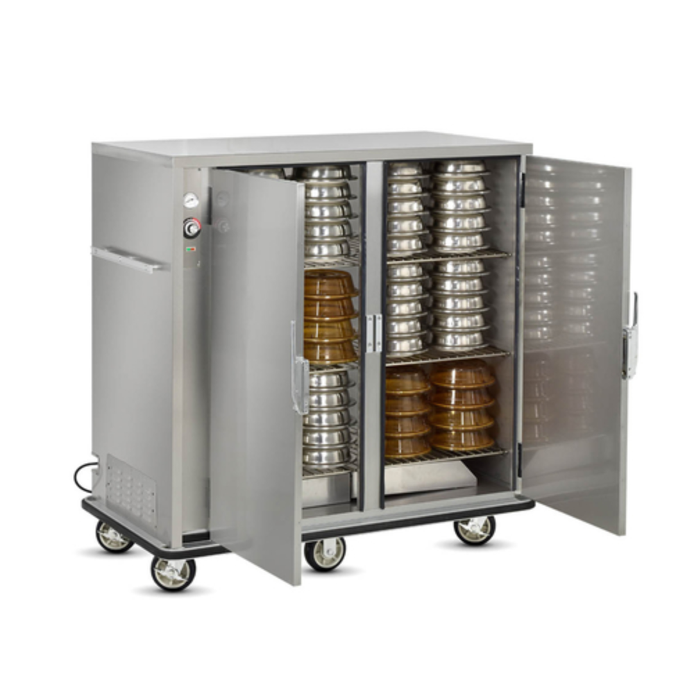 FWE A-120-2-XL Carro Banquetero Caliente 120 Platos USA | México