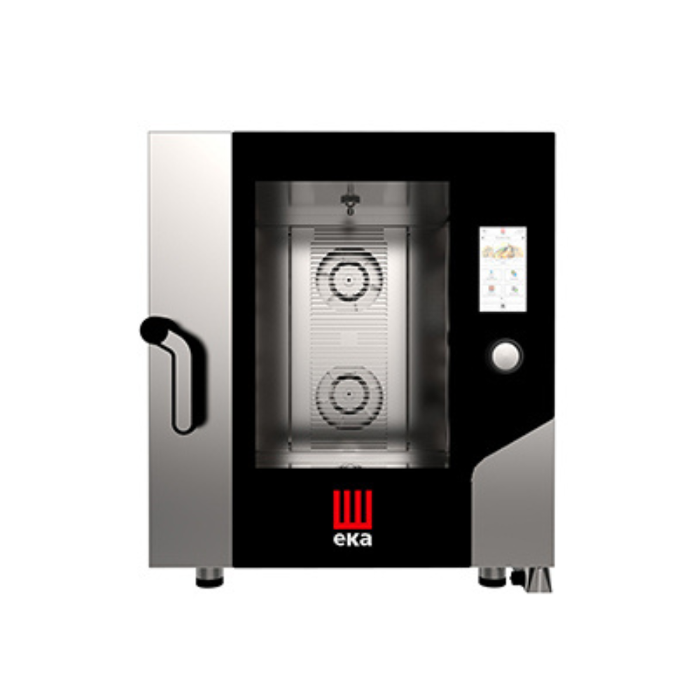 EKA MKF711GTS Horno Combinado Gas 7 GN Touch Screen