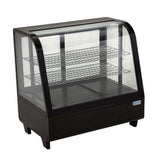 Migsa RTW-100L Vitrina Mostrador Cristal Curvo 100L Negro | México
