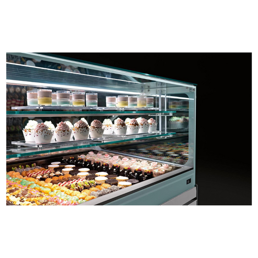 IFI Sam80 Vitrina Helado 24 Sabores Doble Función Italia | México