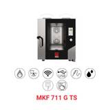 EKA MKF711GTS Horno Combinado Gas 7 GN Touch Screen